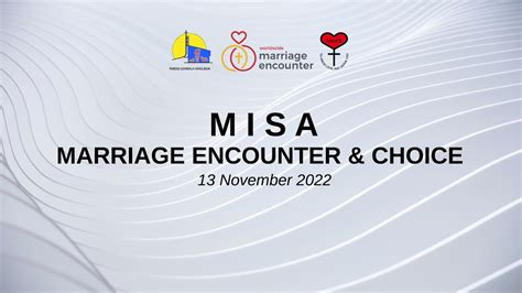 Ayo Rek Teko Rame Rame Nang Gyb Pengumuman Misa Marriage Encounter