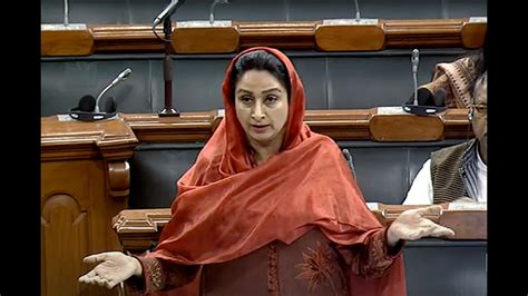 Harsimrat Targets Punjabs Cm During Ls Debate On Drug Menace