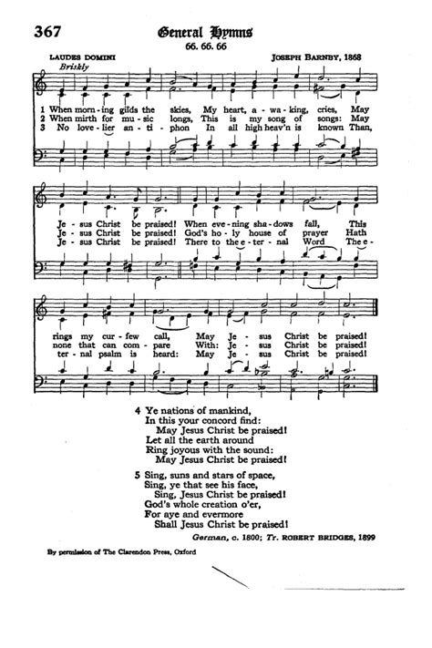 The Hymnal Of The Protestant Episcopal Church In The United States Of