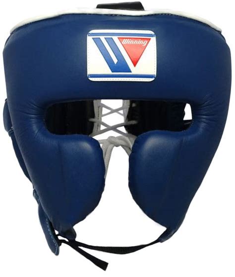 Winning Cheek Protector Headgear - Navy – WJapan Boxing