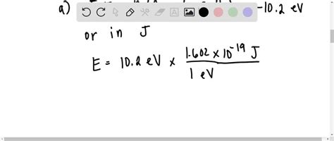 SOLVED Calculate The Energy Wavelength And Frequency Of The Emitted