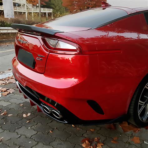 Car Spoilers : Kia Stinger Custom Style Flush Mount Rear ...