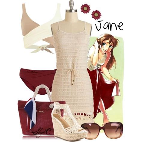 Jane Summer Beach Disneys Tarzan By Rubytyra On Polyvore