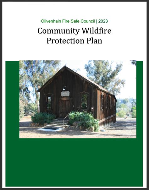 Cwpp — Olivenhain Fire Safe Council