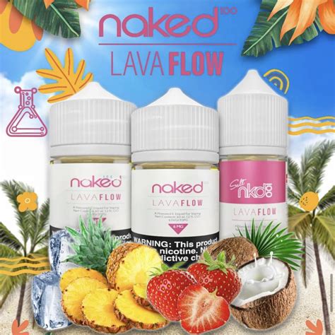 Jual LIQUID NAKED 100 LAVA FLOW ICE SERIES 60ML USA LIQUID Shopee Indonesia