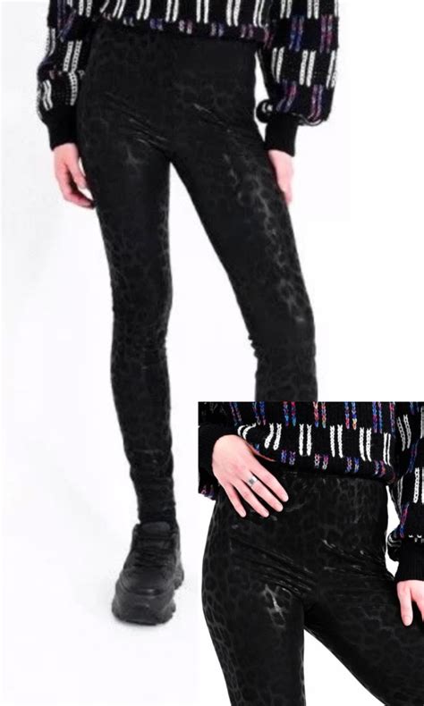 Leggins Negros Efecto Cuero Samsara Boutique