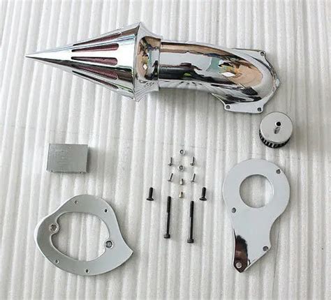 Motorcycle Chrome Spike Air Cleaner Kits Intake Filter For Honda Shadow