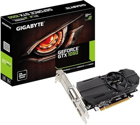 Gigabyte GV N1050 2GL Nvidia GeForce GTX 1050 Low Profile 2G PCI