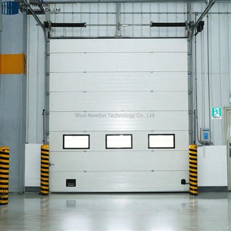 Sectional High Lift Vertical Auto Door Industrial Overhead Door