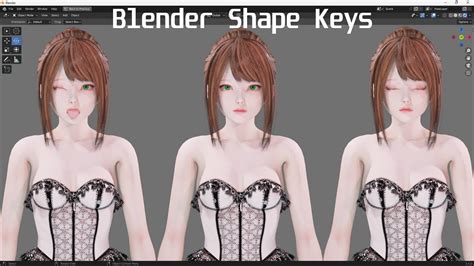 Lingerie Clothes Rigged Unreal Unity Blender Animated Realistic Female Character