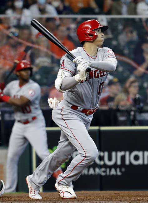 Mlb／大谷翔平第七轟 並列全壘打王 大谷翔平 台灣大紀元