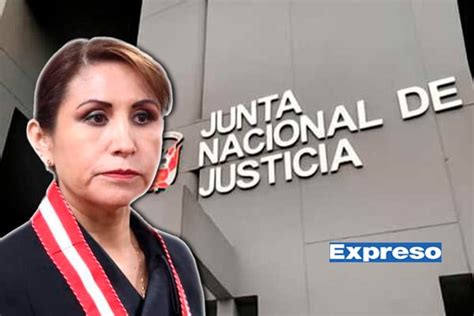 Jnj Deliberará Destitución De Patricia Benavides Futuro De Fiscal