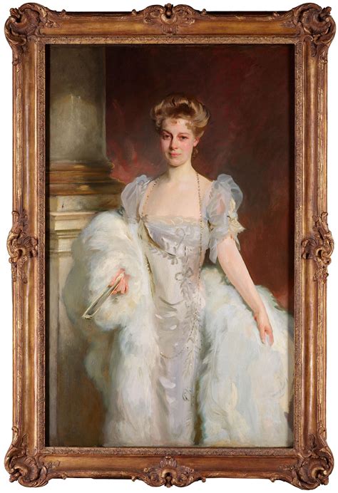 John Singer Sargent 1856 1925 Portrait Of Mrs J P Morgan Jr