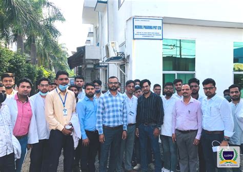 Industrial Visit To Merril Pharma Pvt Ltd Th September