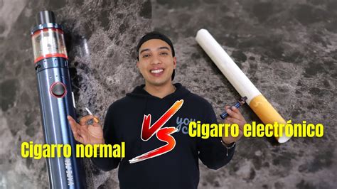 Cigarro Normal Vs Cigarro Electr Nico Youtube