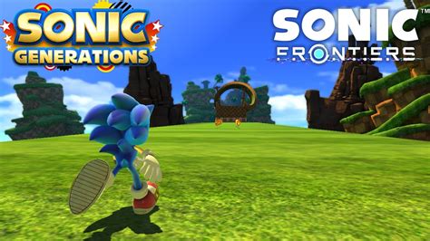 Sonic Frontiers Cyberspace 1 1 In Sonic Generations YouTube