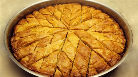 Baklava Tarifi El Açması Cevizli Ev Baklavası Tarifi YouTube