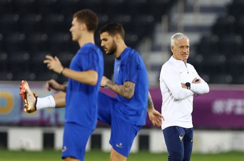 En El último Ensayo Antes De La Final Contra Argentina Francia Entrenó