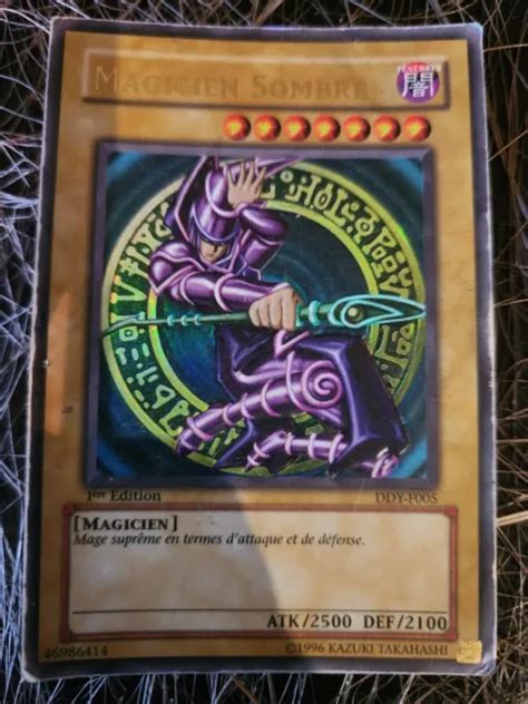 CARTE YU GI OH Magicien Sombre DDY F005 Très Bon État EUR 50 00