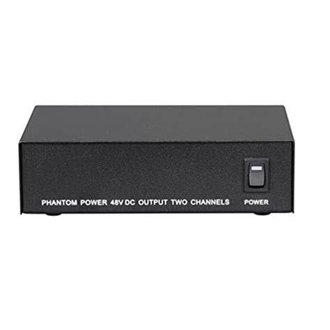 Toztvxu Channel V Phantom Power Supply With Power Adapter For