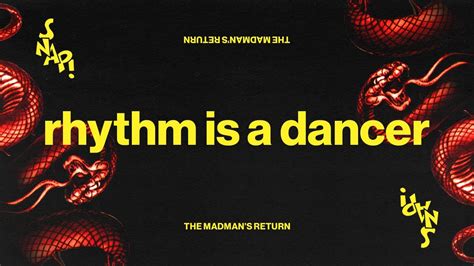 SNAP Rhythm Is A Dancer Official Audio YouTube