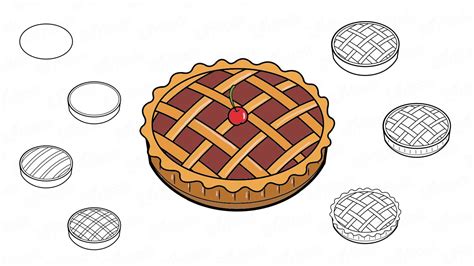 Pie Drawing At Explore Collection Of Pie Drawing