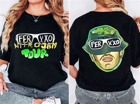 Feid Ferxxo Nitro Jam Tour T Shirt Feid Tour Shirt