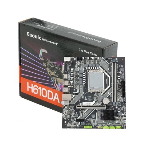 Itzr Esonic H Lga Motherboard Matx Desktop Computer Mainboard