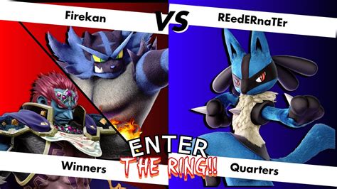 Enter The Ring 18 Winners Quarters Firekan Incineroar Ganondorf