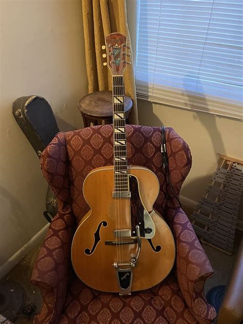 Silvertone Kay Aristocrat Electrified Acoustic Archtop Reverb