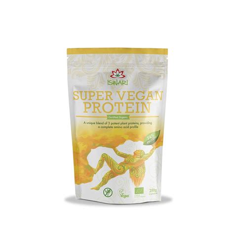 Proteín Super BIO VEGAN 250g Iswari Zelený obchodík