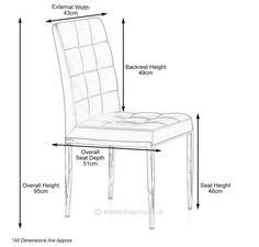 standard kitchen chair dimensions | Free Resume