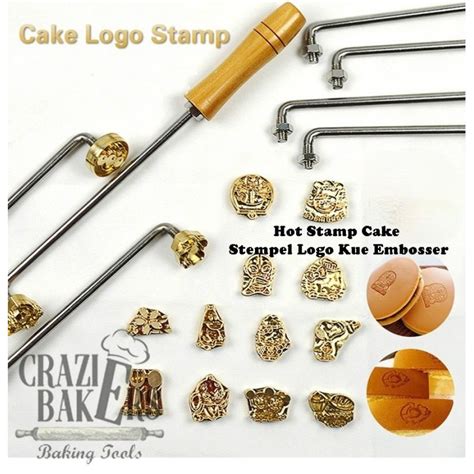 Jual Hot Stamp Cake Stempel Logo Kue Embosser 2 Shopee Indonesia
