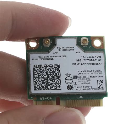 Nb Intel Hmw Nb Mini Pci E Wifi Card For Hp Laptop M Duan