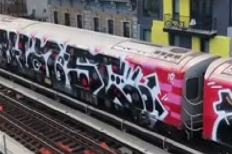 Exclusive | Subway graffiti is making a resurgence