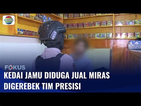 Kedai Jamu Di Kota Tangerang Yang Diduga Jual Miras Digerebek Tim