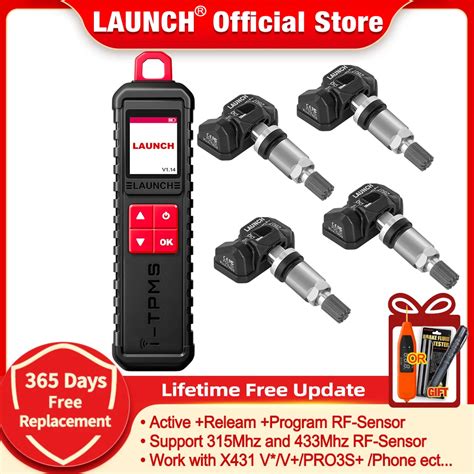 LAUNCH X431 TSGUN TPMS Tire Pressure Diagnostic Tools Active Relearn