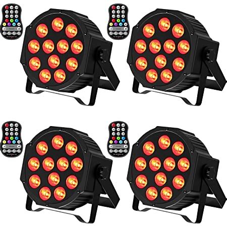 Pc W Rvbw Led Par Spot De Sc Ne Dmx W En Avec