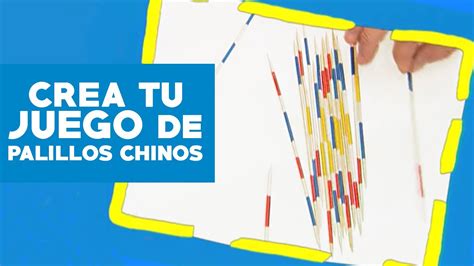 Cómo hacer el juego de palillos chinos o Mikado YouTube