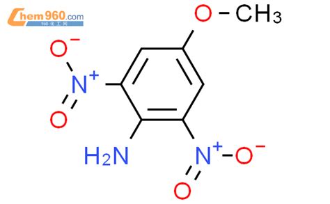 5350 56 1 Benzenamine 4 methoxy 2 6 dinitro 化学式结构式分子式mol 960化工网