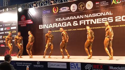 Prejudging Binaraga Class Kejurnas Binaraga Fitness Laga