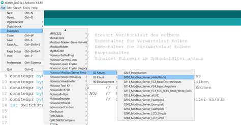 Modbus slave with Arduino from https://create.arduino.cc - Networking ...