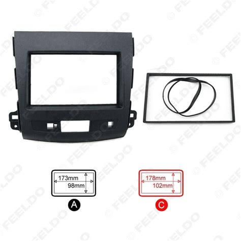 Feeldo Car Accessories Official Store Car Refitting Dvd Frame Panel