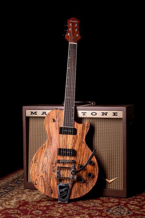 Master Built Elite Spalted Maple Prestige Guitars Ltd