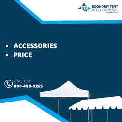 When to Use Vendor Tents 10x10 For Your Outdoor Events? - Economy Tent International (ETI)