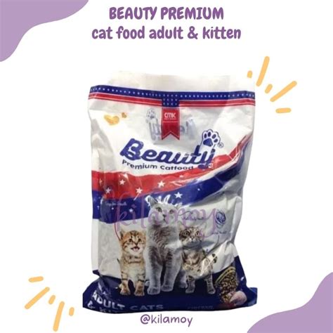 Jual Beauty Premium Cat Food Adult Kitten Makanan Kucing Merek