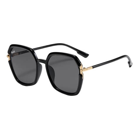 The Melrose Black Kali Sunglasses Co