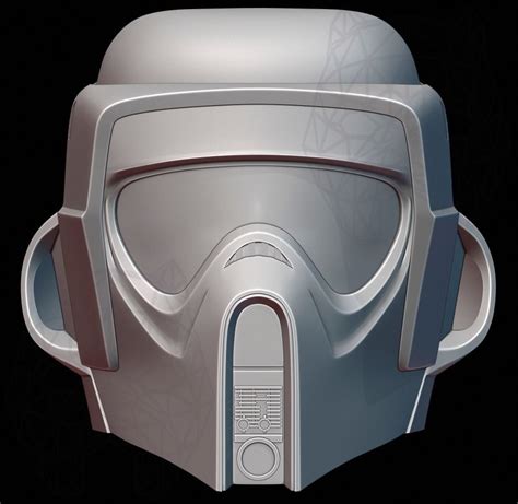 Scout Trooper Helmet From Star Wars 3d Model 3d Printable Cgtrader