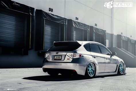 Slammed Subaru Impreza Wrx Sti On Avant Garde Rims Carid Gallery