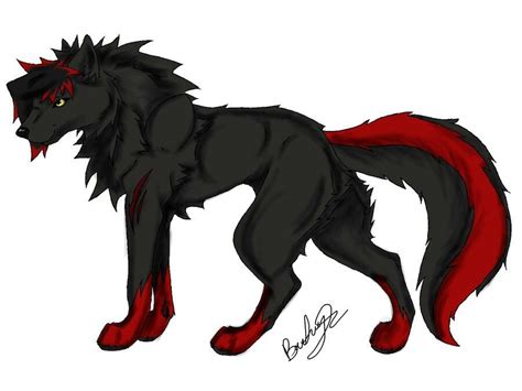 Anime Wolf Pokemon Oc Furry Art Clean Anime Wolf Drawing Big Wolf